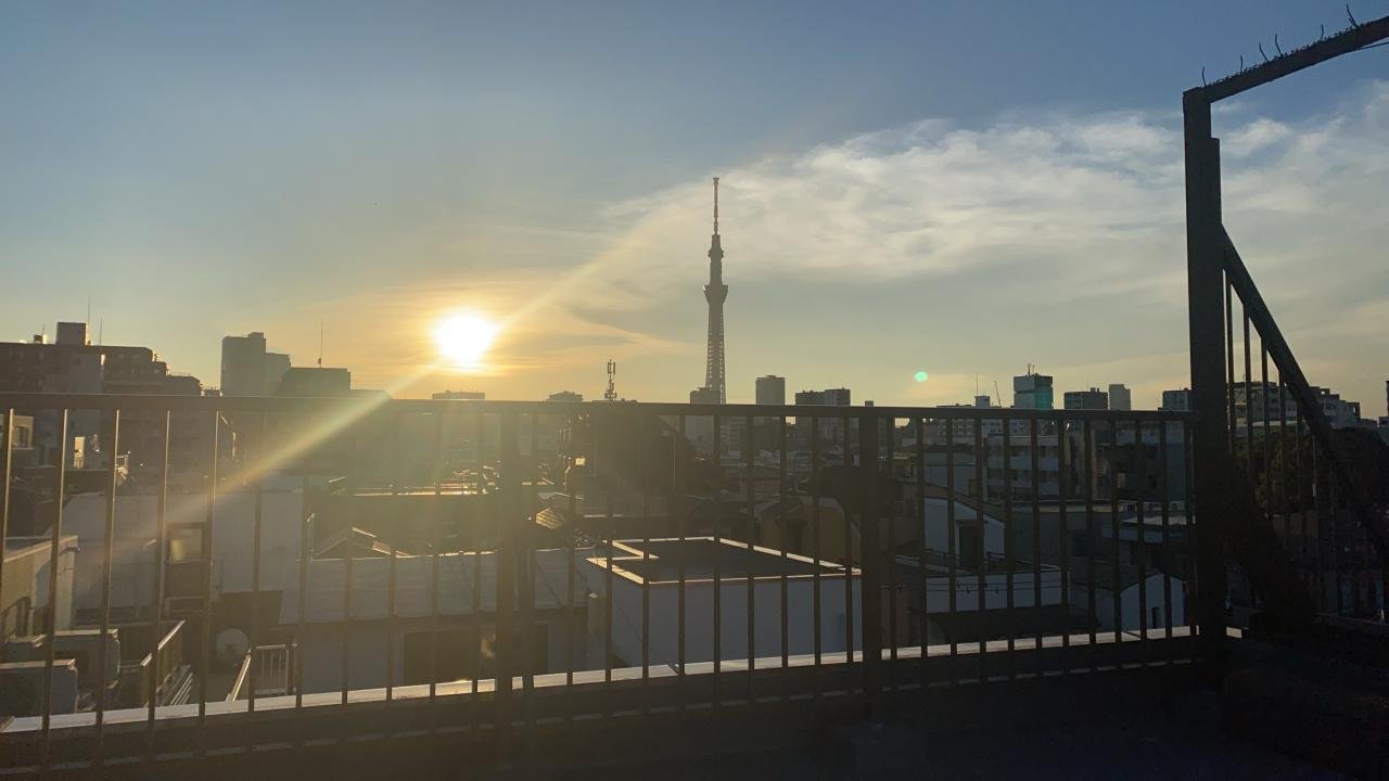 花火前夕日